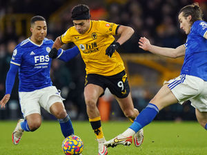 Supporting image for story: Raul Jimenez: Wolves will fight on for the top four