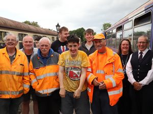 Supporting image for story: Students at specialist college vitalise heritage railway