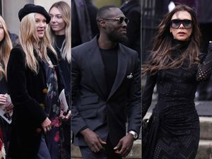Supporting image for story: Kate Moss and Victoria Beckham among stars at Vivienne Westwood memorial