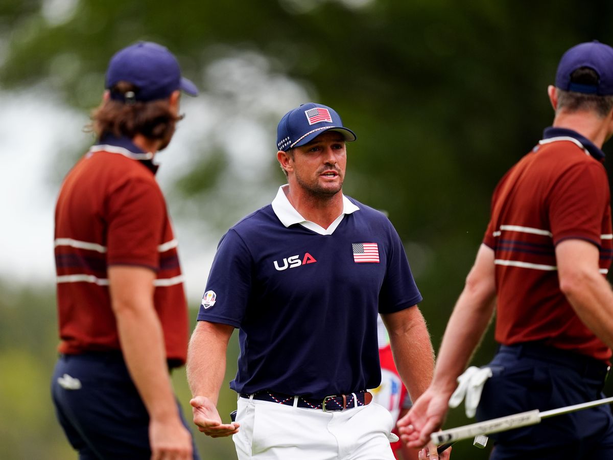 Ryder Cup sparks fly as angry Bryson DeChambeau clashes with Tommy Fleetwood