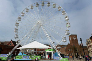 Supporting image for story: WATCH: It's bostin! All eyes on new Dudley ferris wheel