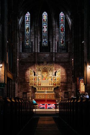 A book of condolence and remembrance has been opened at Shrewsbury Abbey