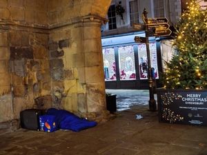 Supporting image for story: Accommodation offered to Shropshire's rough sleepers as temperatures drop well below zero