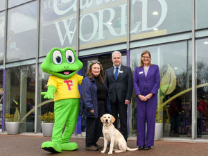 Supporting image for story: Cadbury World visitors raise £5,000 to name guide dog