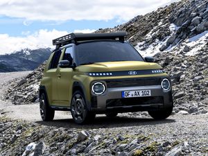 Supporting image for story: Hyundai reveals a more rugged version of the Inster with the Cross