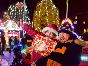 Supporting image for story: Crowds gather for Oldbury lights switch-on - with PICTURES