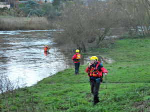 Supporting image for story: Woman rescued from River Severn in Shrewsbury