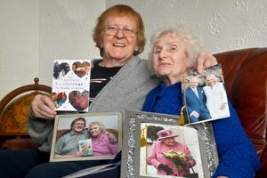 The Platinum wedding anniversary of Lewis 92 and Mary 88 Nock, from Pensnett. They were married at Netherton Church on 24/2/1956. (Photo: Steve Leath/National World)