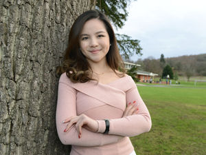 Supporting image for story: Action! Shropshire schoolgirl Jane, 18, makes her movie debut