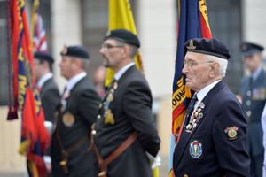 Wolverhampton paid tribute through the remembrance service in St Peter's square.