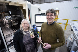 Rebecca James and Andy Williams