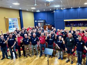 Supporting image for story: New choir set to perform for charity after 42 men answered appeal to sing