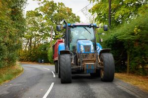 Tractors can drop mud onto roads (picture: West Mercia Police)