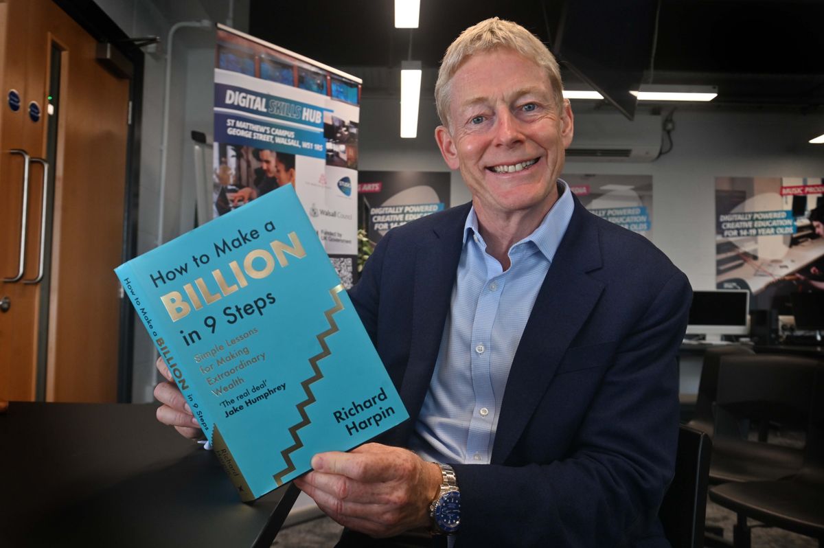 The West Midlands founder of HomeServe unveils his top nine tips on how to make a billion pounds in his new book - here's how he made his fortune