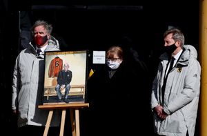 Graham Hughes' funeral took place on Friday