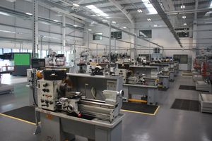 Machines in the new Advanced Technology and Automotive Centre