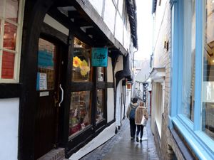 Supporting image for story: Shrewsbury's Grope Lane joins Semicock Road, Slaparse Lane, and Court Cocking on 'UK's Rudest Road Trip'