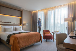 Sleep well – an executive room at the Clayton Hotel
