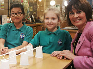 Supporting image for story: Bridge building challenge for Telford pupils