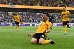 Ruben Neves scored Wolves' first goal of their Premier League campaign (© AMA / Sam Bagnall)