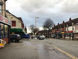 The stabbing happened at around 12.45pm. Photo: Desmond Jaddoo