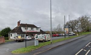 Tony's Diner, a restaurant on the A442 at Quatford, is being listed on the market with a guide price of £500,000. Photo: Google