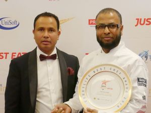 Supporting image for story: Harun is named top curry chef
