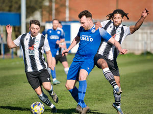 Supporting image for story: A tale of two penalties as Market Drayton Town avoid defeat again