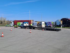 Supporting image for story: 30 drivers on A41 in north Shropshire caught out and two vehicles seized in police operation with the DVSA