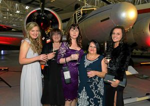 Lucy Sutton, Nina Evans, Sally Anne Williams, Elsa MacKay and Laura Pitcher from Henshalls.