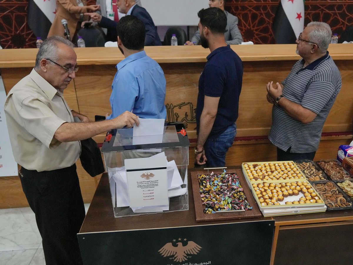 Syria goes to the polls for first time since Assad removal