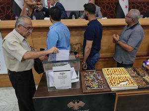 Supporting image for story: Syria goes to the polls for first time since Assad removal