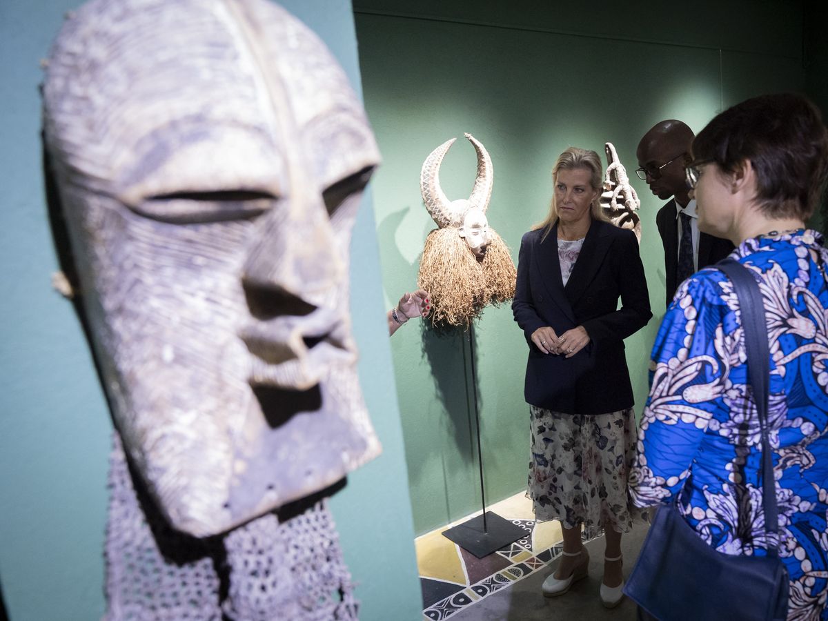 Sophie tackles jungle, turns seamstress and bags gorilla toy on DR Congo visit