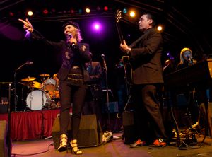 Lulu and Jools Holland