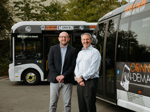 Supporting image for story: Market Drayton's free bus service extended after first months hailed a success