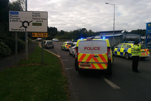Supporting image for story: Crash outside Asda causes problems for Telford shoppers