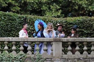 Shropshire Youth Theatre will be performing Alice in Wonderland in the Dingle for the event.