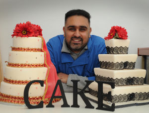Paz Heer, of Essington, at AB Cakes, Wolverhampton..
