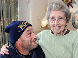 Supporting image for story: Builder saves pensioner in blaze