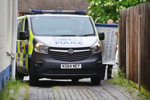 Police take the sign away