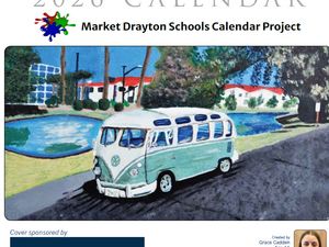 Supporting image for story: Market Drayton Schools Calendar Project brings local children’s creativity to life