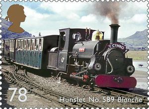 78p  Hunslet No.589 Blanche
