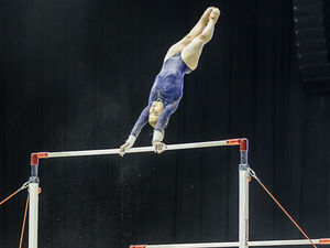 Supporting image for story: Telford gymnast, 17, wins bronze at women's World Cup at Midland arena - in pictures and video