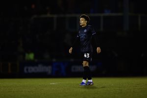 Will Gray made his league debut for Shrewsbury Town against Bristol Rovers