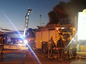 Supporting image for story: Update: Severe Sandwell factory blaze believed to have been sparked by skip fire