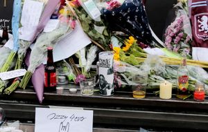 Fans at the Black Sabbath Bridge. Photo: Joseph Walshe/SWNS