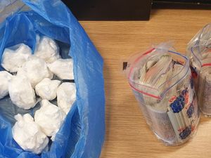 Supporting image for story: Cocaine, cash and weapons seized in week of county lines raids