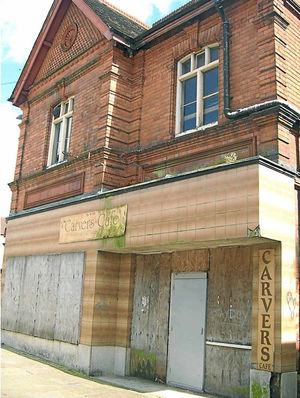The building in Priory Street, Dudley