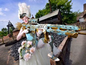 Supporting image for story: Steampunks back to the future at Blists Hill event
