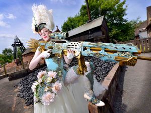 Supporting image for story: Steampunks back to the future at Blists Hill event